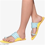 GFb-77997841 KASSIA Premium Kolhapuri Sandal For Girls Flats - P-A, IND-6