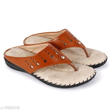 GFb-17555012 BigBird Trendy Women's Brown Flats - P-A, IND-6