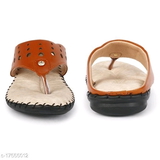 GFb-17555012 BigBird Trendy Women's Brown Flats - P-A, IND-6