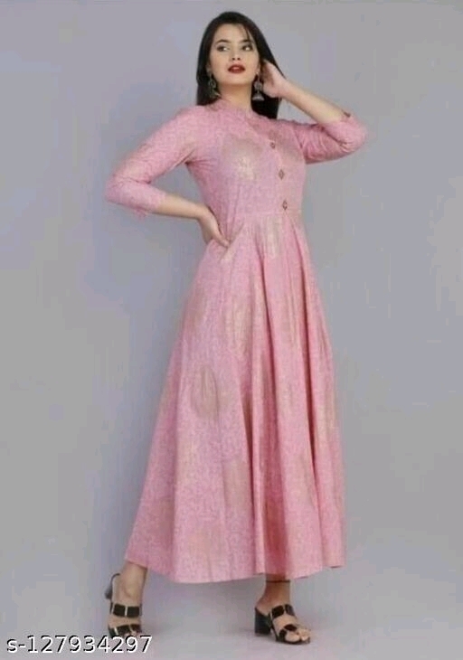 GGKa-127934298 Trendy Anarkali Womens Gown - IMG-B, L