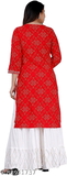 GGKc-88941737 RK- RADHEY WOMEN KURTI WITH SARARA - IMG-A, XXL