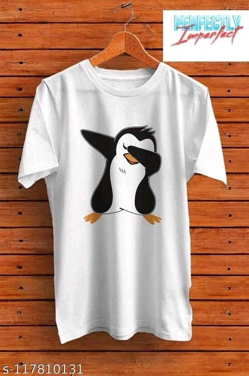 GMb-11810131 Penguin T shirt - White, S