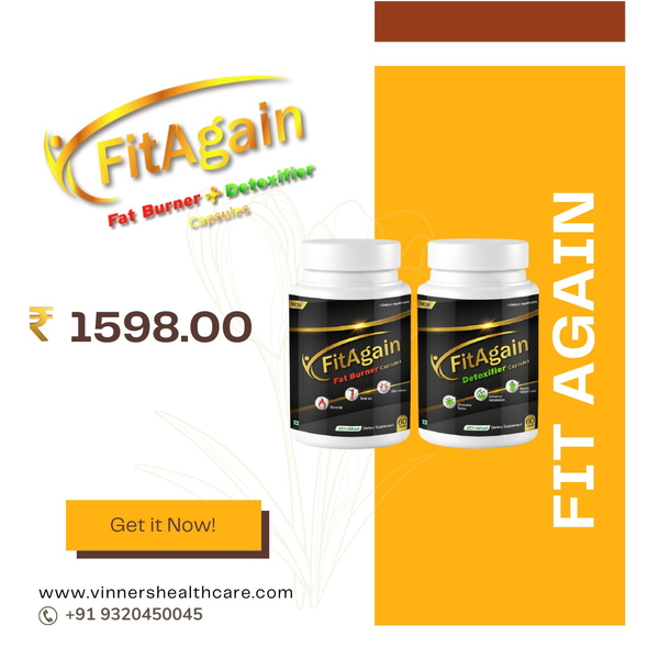 Fit Again Combo Pack - 60 Capsules + 60 Capsules