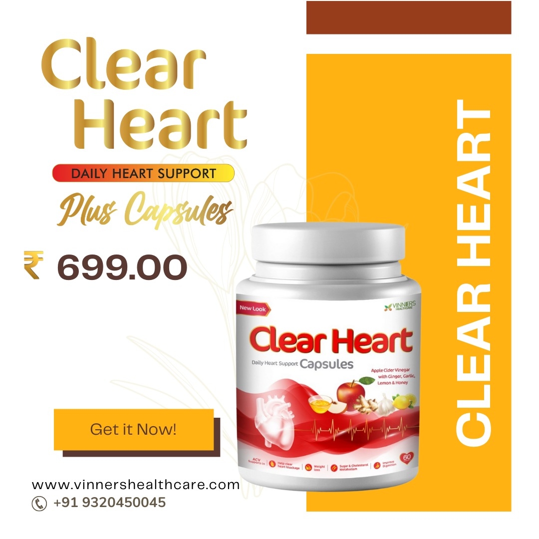 Clear Heart Capsules - 60 Capsules