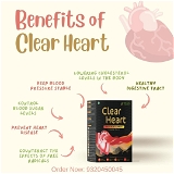 Doctor’s Recommended Clear Heart Supplement (45 Days Pack) - 2X450 Ml + 2X45 Capsules