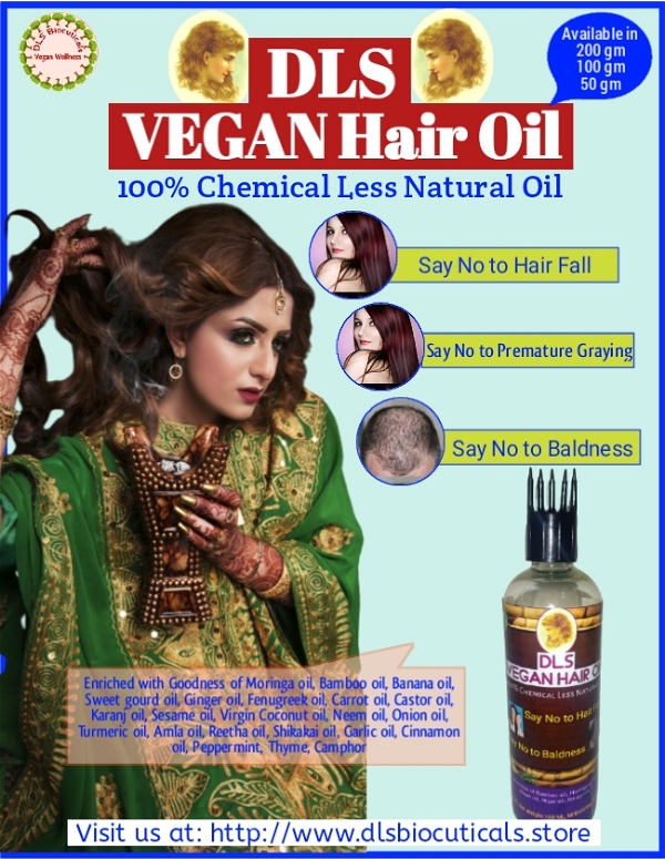 DLS Vegan Hair Oil - 100ML