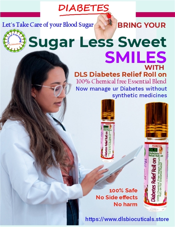 DLS Diabetes Relief Roll On - 8 ML