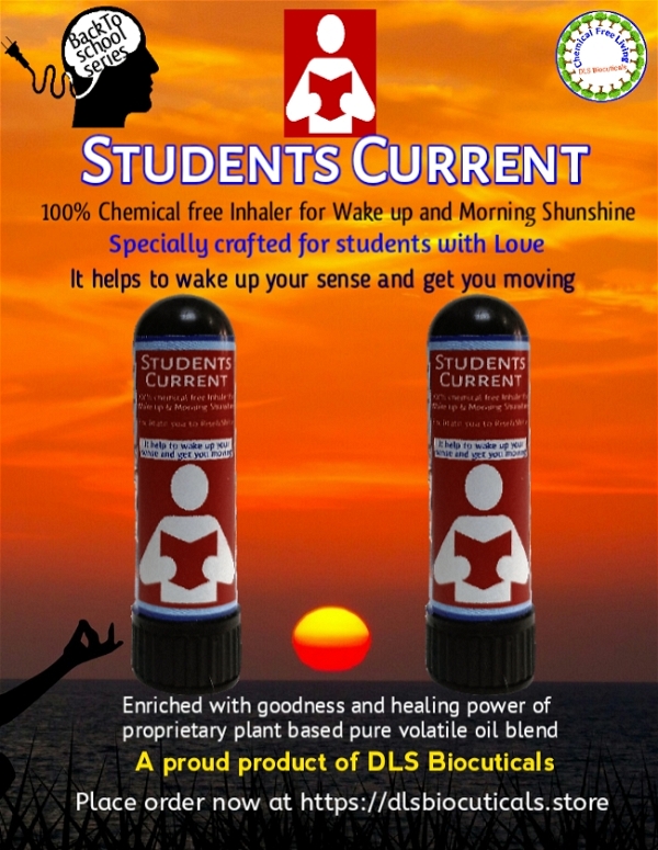 DLS Students Current: Inhaler For Wake Up and Morning Shunshine