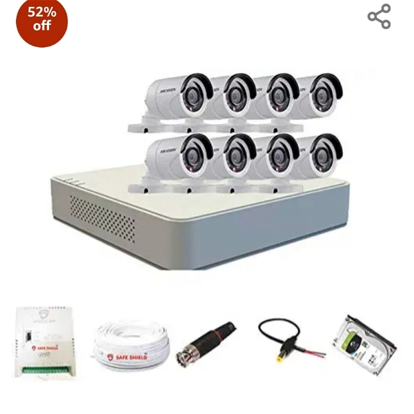 CP-Plus  Security Surveillance System - Full System 