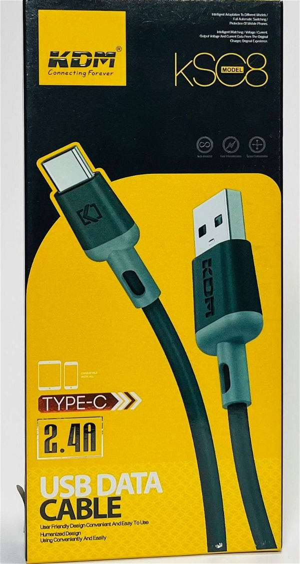 KDM USB Cable Type - C - C, Model No - U-19