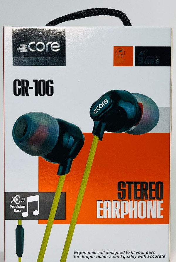 CORE Head Phone  - Model No - 106