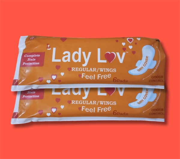 Lady Lov (Regular/Wings) 12Pads - Regular