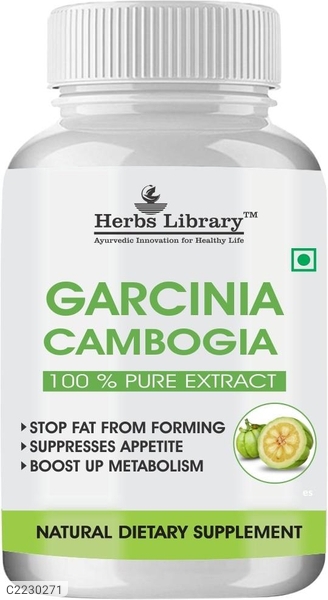 Herbs Library Garcinia Cambogia For Weight Loss 