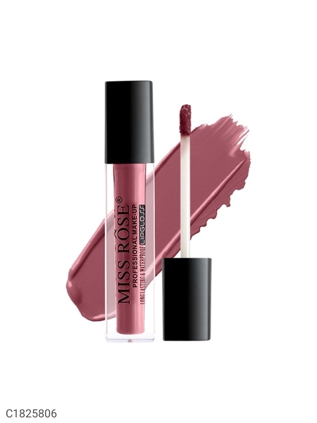Miss Rose Shiny Liquid LipGloss 7701-020 10 - Pink 💕