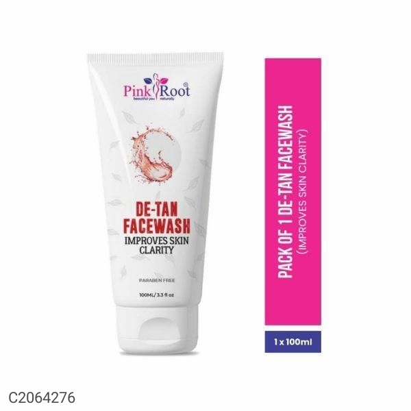 Pink Root De-Tan Face Wash 100ml