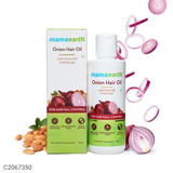Mamaearth Onion Hair Oil for Hair Regrowth Hair Fall Control 250ml