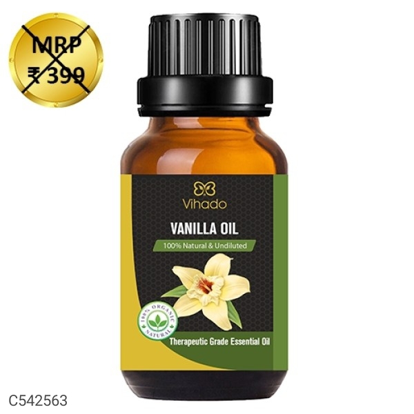 Vihado Premium Essential Pure Vanilla Essential Oil (30 ml) (Pack of 1)