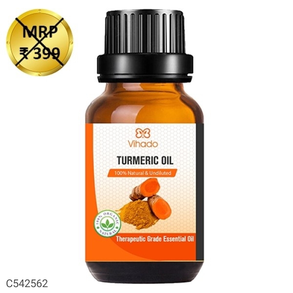 Vihado Premium Turmeric Essential Oil (30 ml) (Pack of 1)