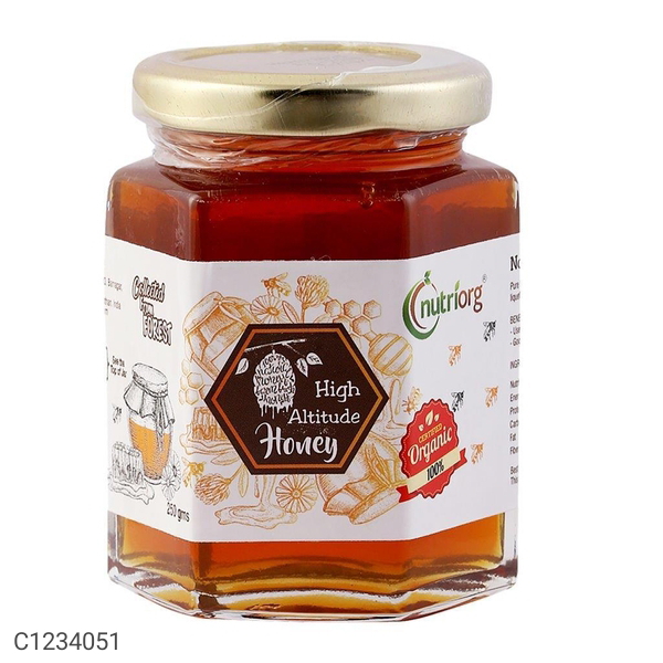 Nutriorg High Altitude Honey 250g  (Pack of 2)