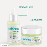 mCaffeine Green Tea Face Hydration Kit for Dull Skin