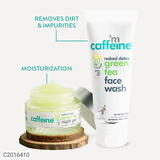 mCaffeine Green Tea Night Hydration Routine