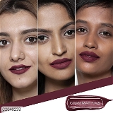 Faces Canada No Transfer Matte Liquid Lip Color | Mask Proof | Transfer Proof | Lasts All Day |Enriched with Chamomile Oil | Highly Pigmented | One Stroke Color | Shade - Grammar Nazi 3.5 ml
