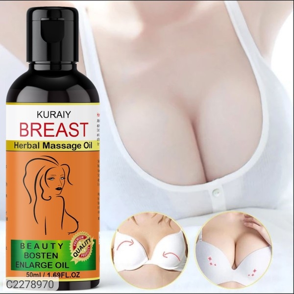 Kuraiy massage oil helps in growth/firming/tightening/ bust36 natural Women(01x50 ML) - Pack of 1