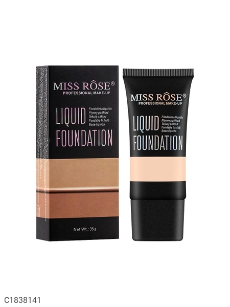 Miss Rose Matte Finish Liquid Foundation Tube 7601-009N #Beige 06