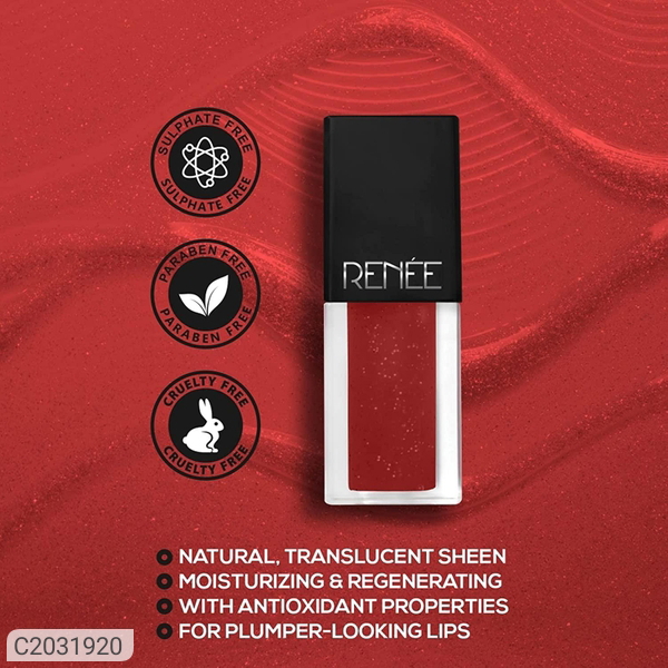 Renee RENEE See Me Shine Lip Gloss - It'S Bloody Red 2.5ml
