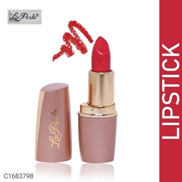 La Perla Super Stay Hot Matte Finish Women's & Girls Lipsticks-(Rose)-4.5 gm