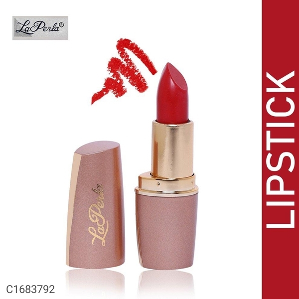 La Perla Super Stay Hot Matte Finish Women's & Girls Lipsticks-(Cherry)-4.5 gm