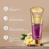 Lotus Herbals YouthRx Active Anti-ageing Exfoliator 100 g