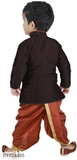 Ethnic Kids Solid Boys Kurta Set - 4-5Yr