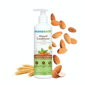 Mamaearth Almond Conditioner with Cold Pressed Almond Oil & Vitamin E for Healthy Hair Growth 250 ml