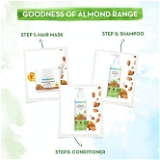 Mamaearth Almond Hair Mask with Cold Pressed Almond Oil & Vitamin E for Healthy Hair Growth 200 g
