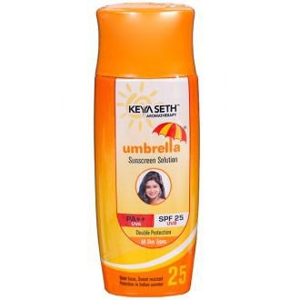 Keya Seth Aromatherapy Umbrella PA++ SPF 25 Sunscreen Solution 100 ml