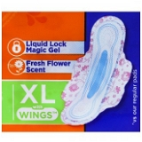 Whisper Choice Ultra XL Wings Sanitary Pads Pack Of 6