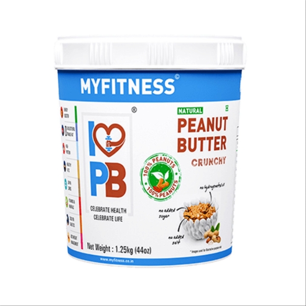 My Fitness Peanut Butter Natural Crunchy (1250g)