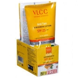 VLCC Vlcc Anti Tan Spf 25 Pa + With Lemon Sun Screen Lotion (Buy 1 Get 1 Free) 2 x 150 ml