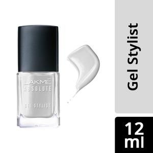 Lakme Absolute Gel Stylist Nail Color 36 Snowball 12 ml
