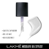 Lakme Absolute Gel Stylist Nail Color 36 Snowball 12 ml