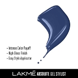 Lakme Absolute Gel Stylist Nail Color 48 Deep Sapphire 12 ml
