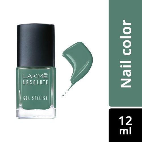 Lakme Absolute Gel Stylist Nail Color Jade Floret 12 ml