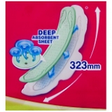Sofy Anti Bacteria Ultra Slim Super XL+ Wings Sanitary Pads Pack Of 6