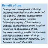 Accuhealth Abdominal Belt 20 cm Width M