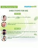 Mamaearth Aloe Turmeric Gel with Pure Aloe Vera & Turmeric for Skin & Hair 300 ml