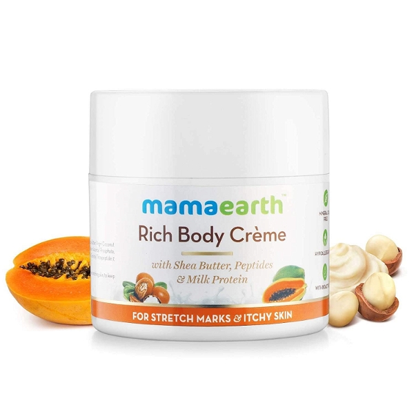 Mamaearth Rich Body Creme for Stretch Marks & Itchy Skin 100 g