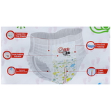 Coo Coo Happy Baby Care with Diamond Absorbent Sheet Pants S (4-8 kg) Pack Of 46