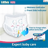 Littles Comfy Baby Pants M (7-12 Kgs) Pack Of 32 - M