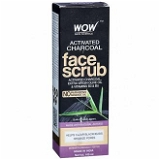 Wow Skin Science Activated Charcoal Face Scrub 100 ml